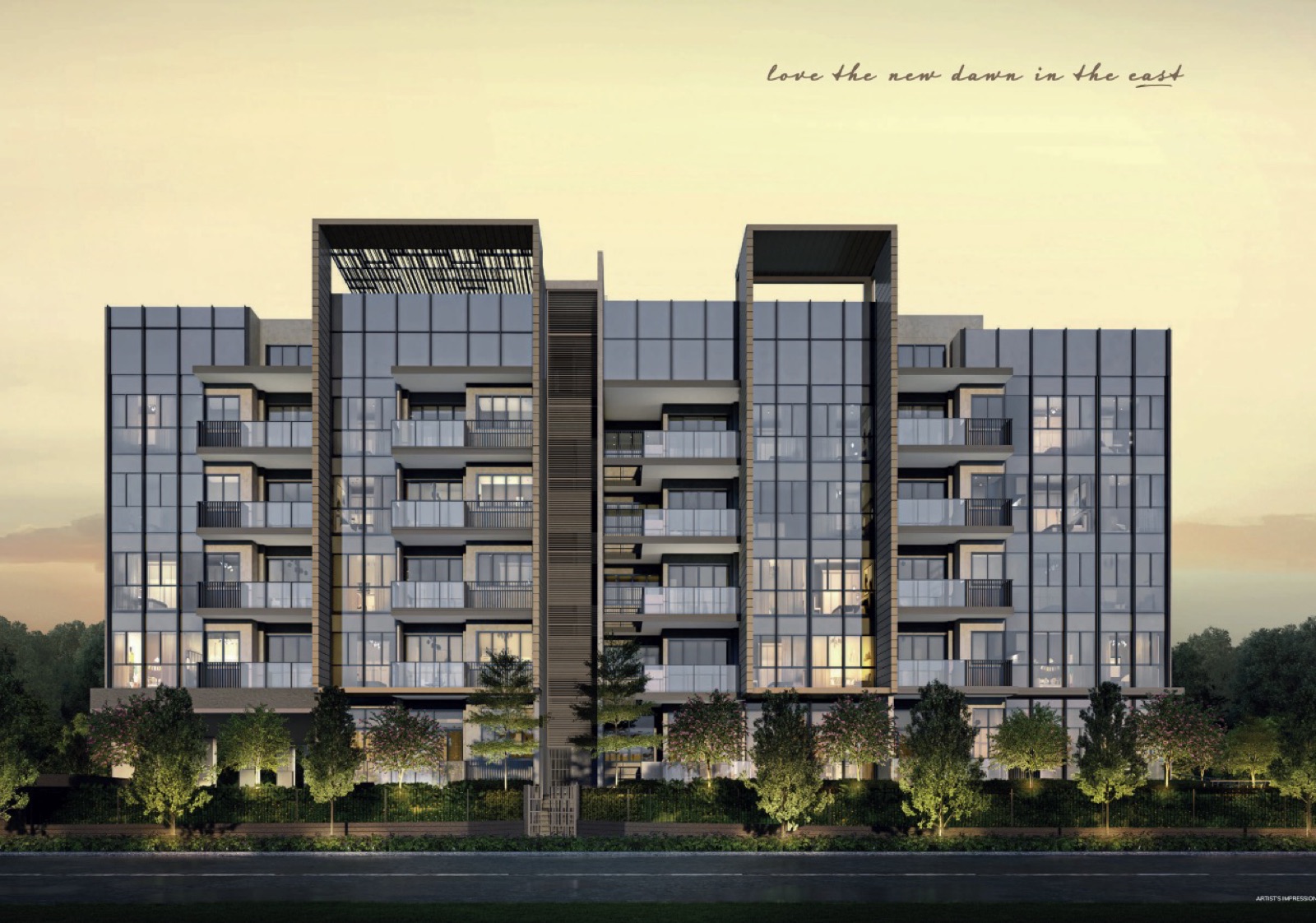 Ardor Residence exterior rendering