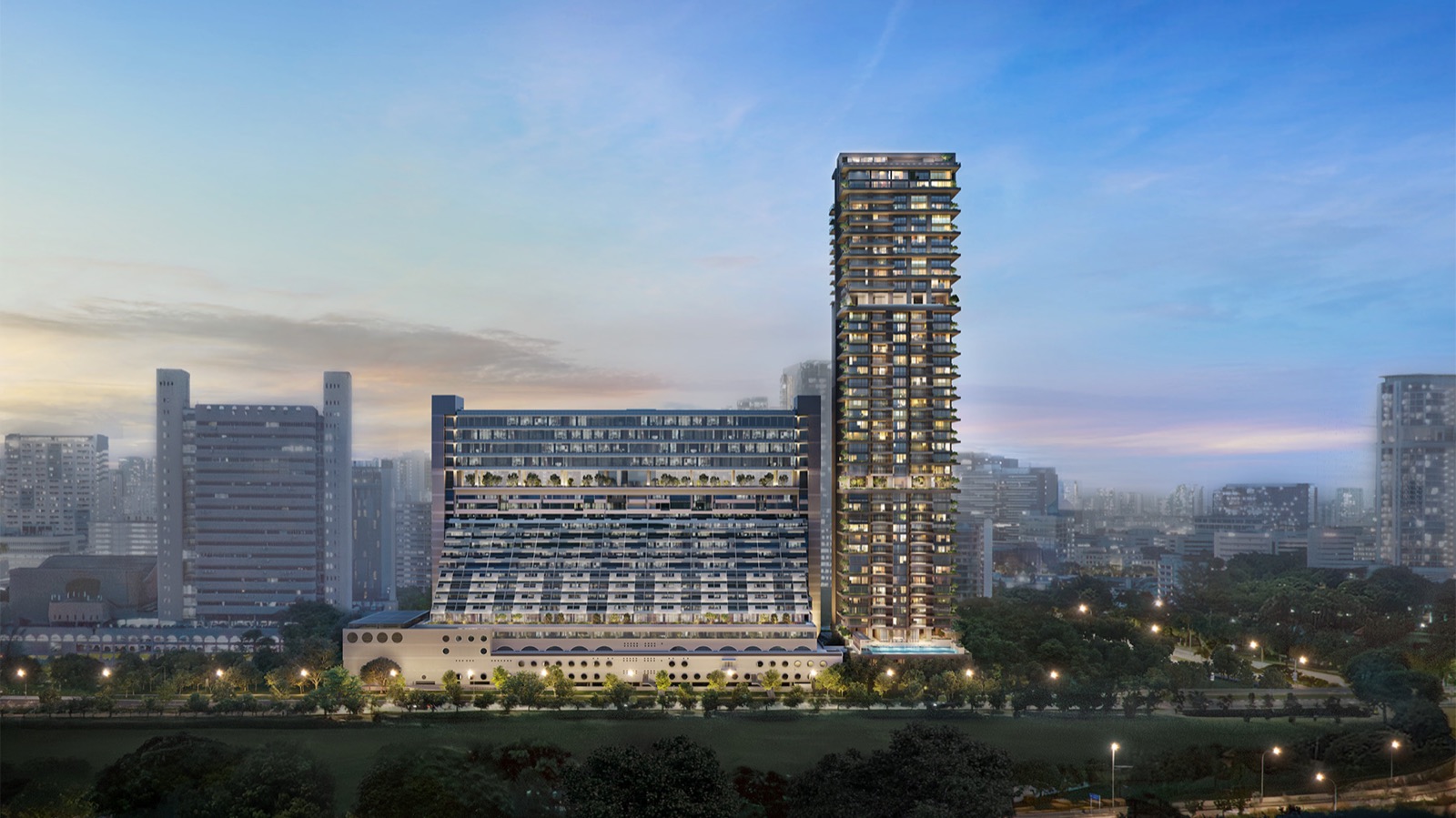 Aurea exterior rendering
