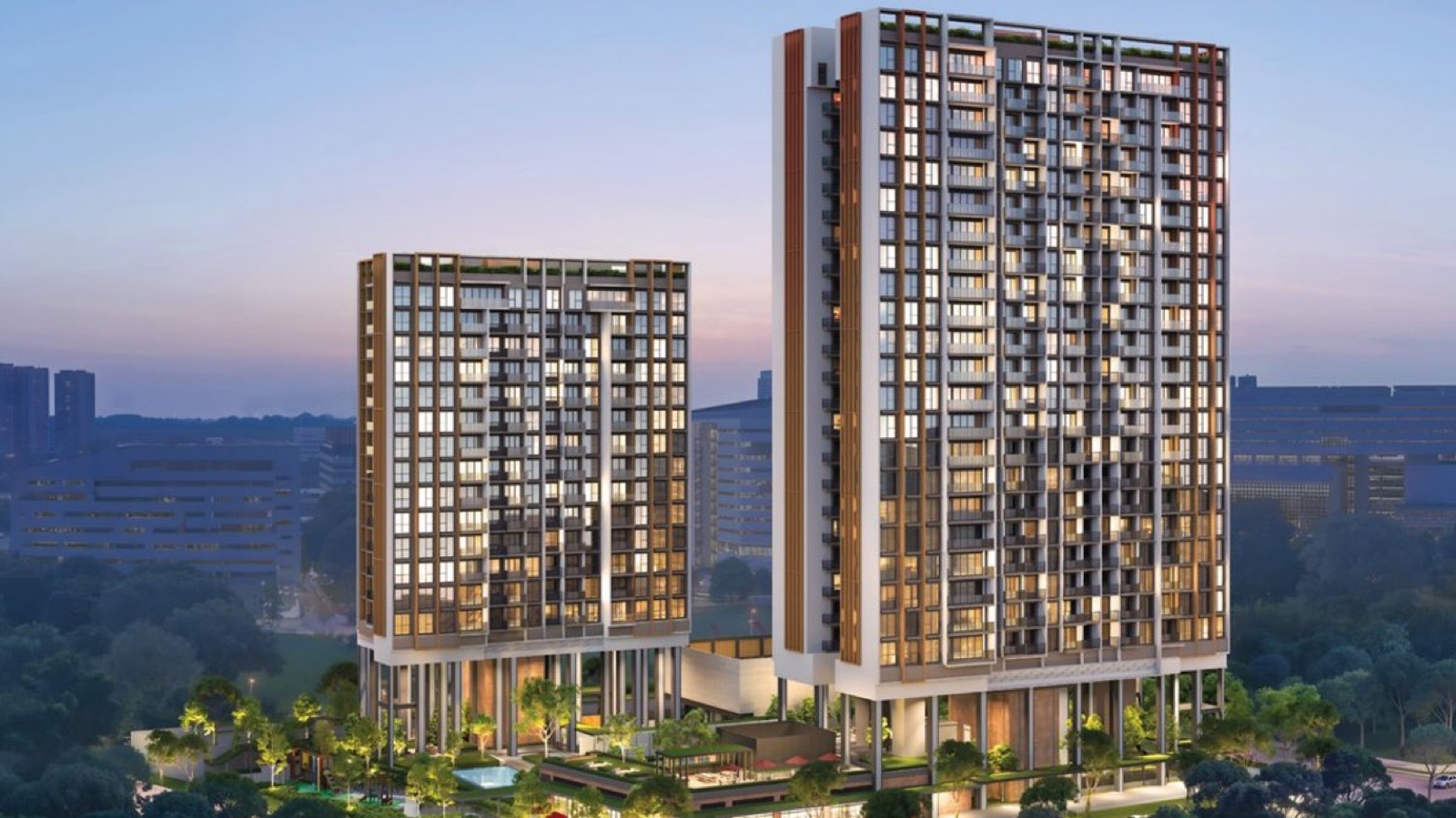 Hudson Place Residences exterior rendering
