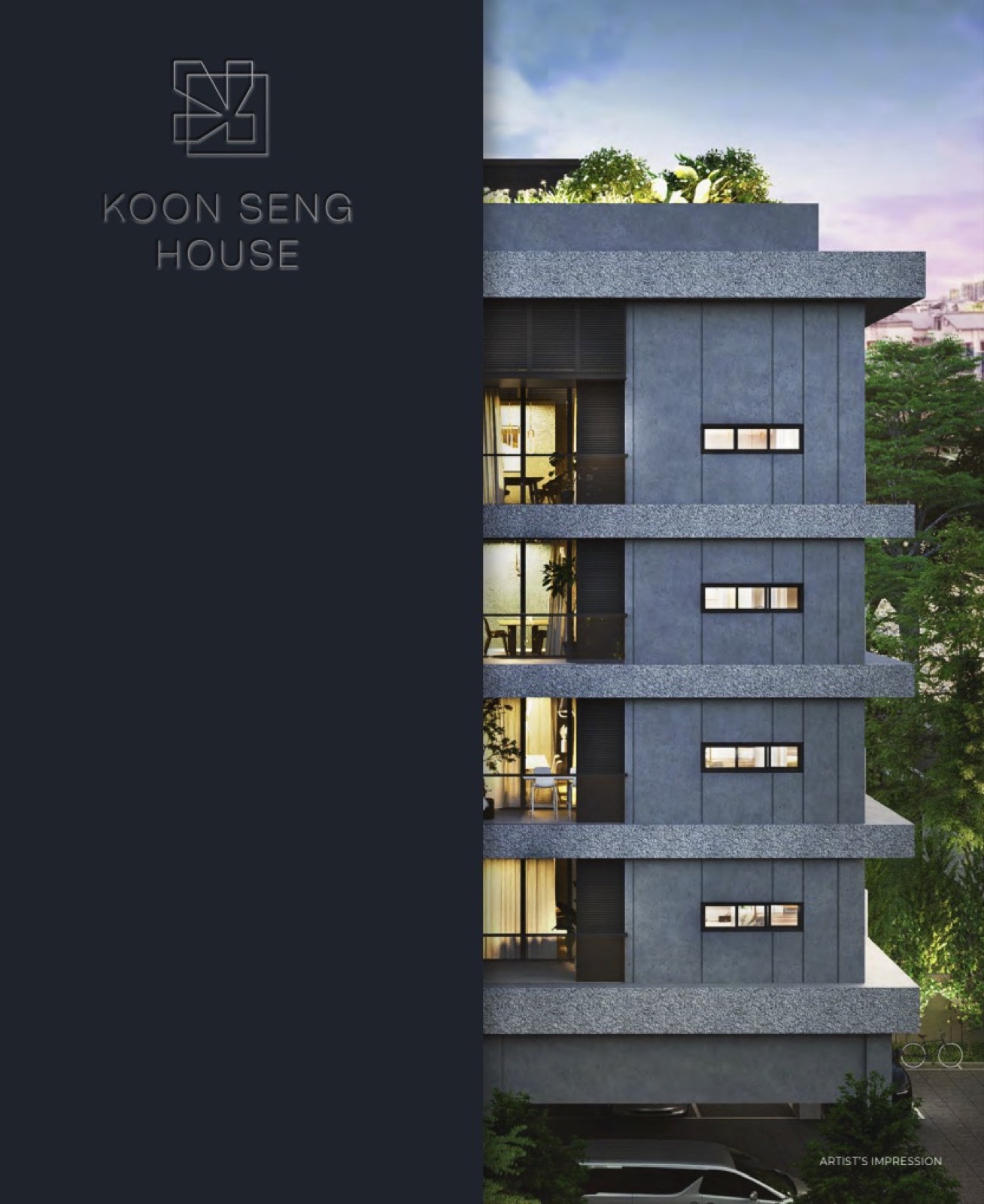 Koon Seng House exterior rendering