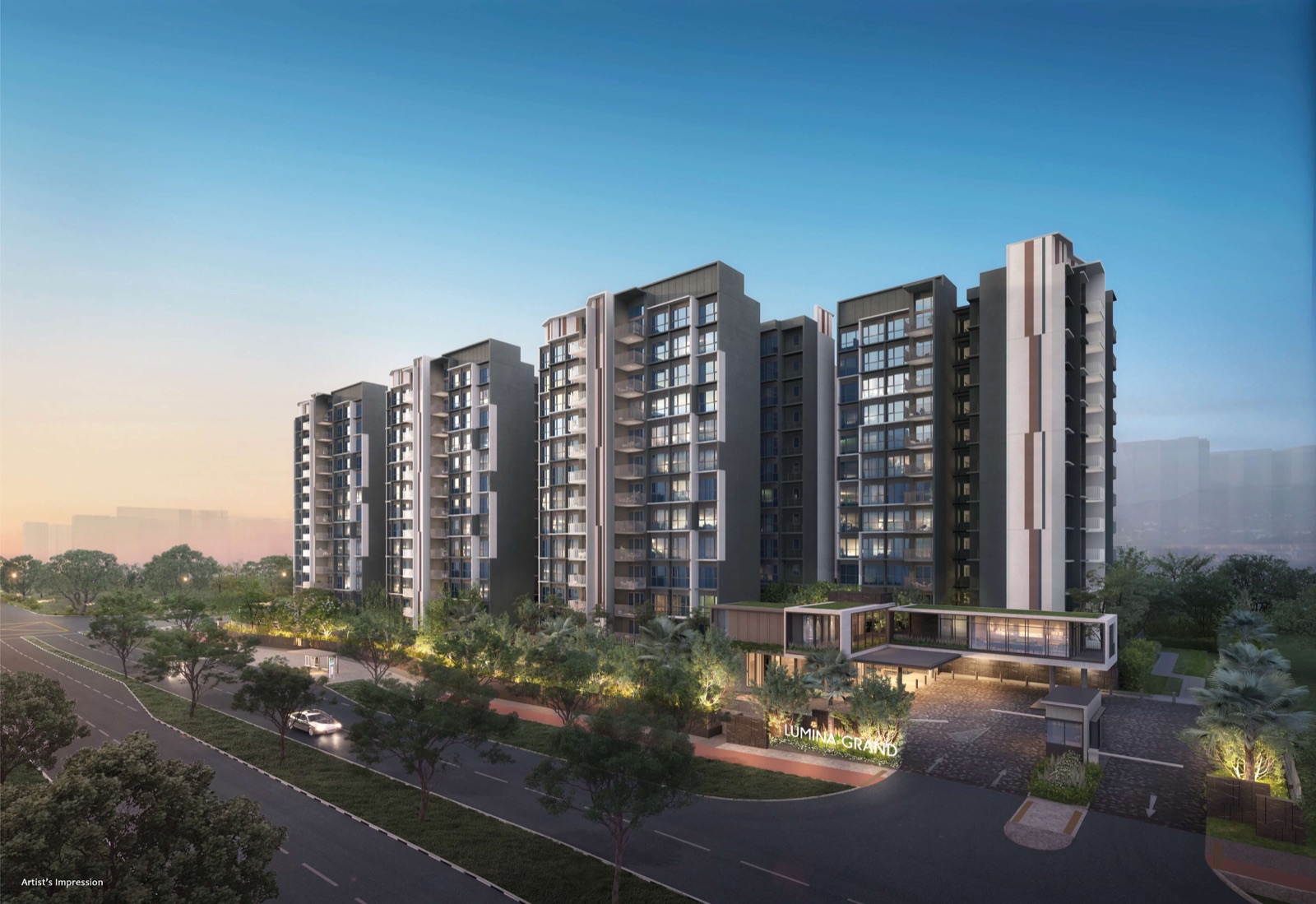 Lumina Grand exterior rendering