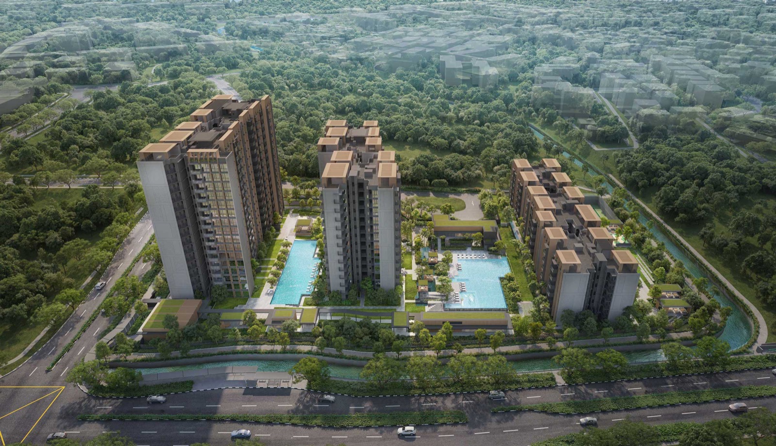 Narra Residences exterior rendering