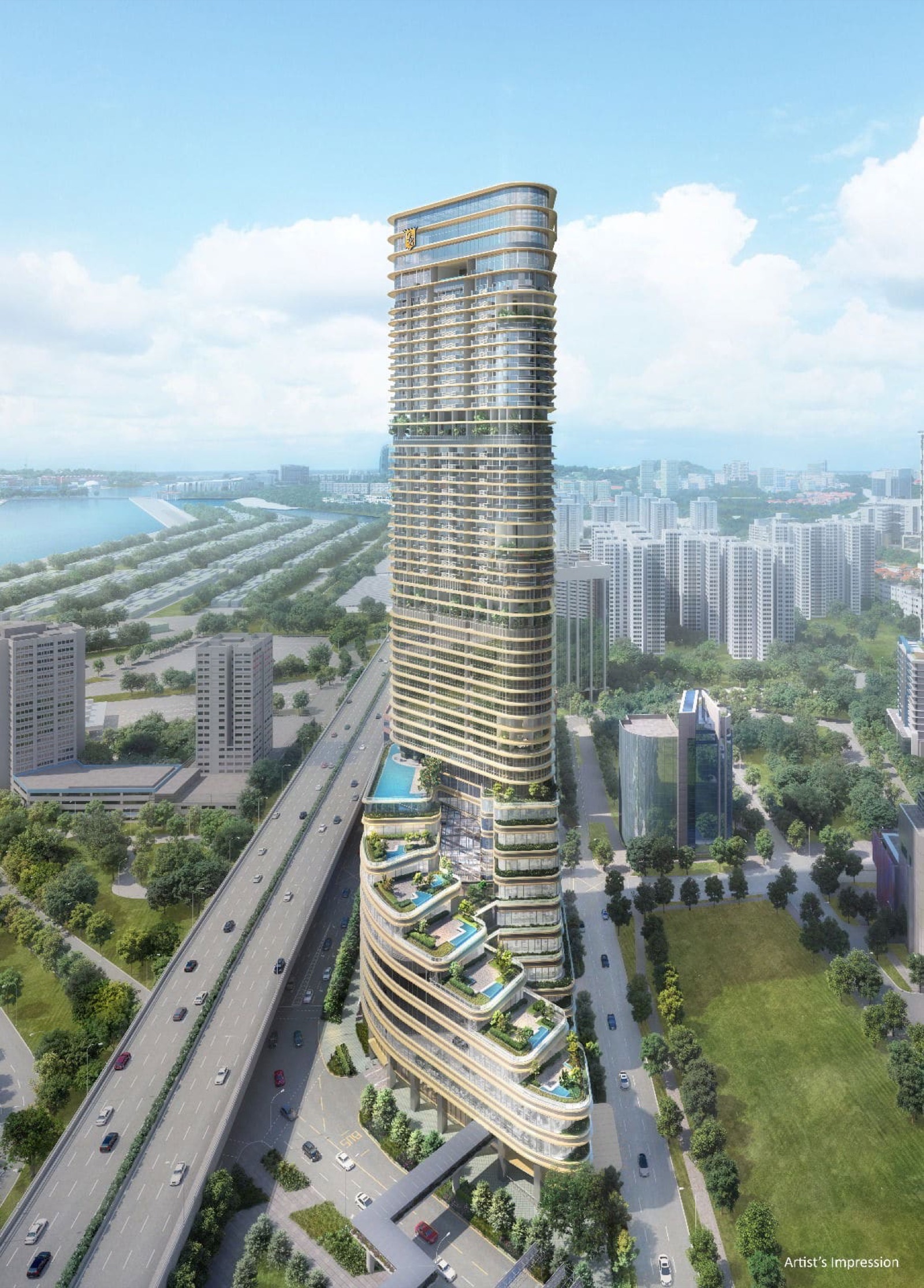 Newport Residences exterior rendering