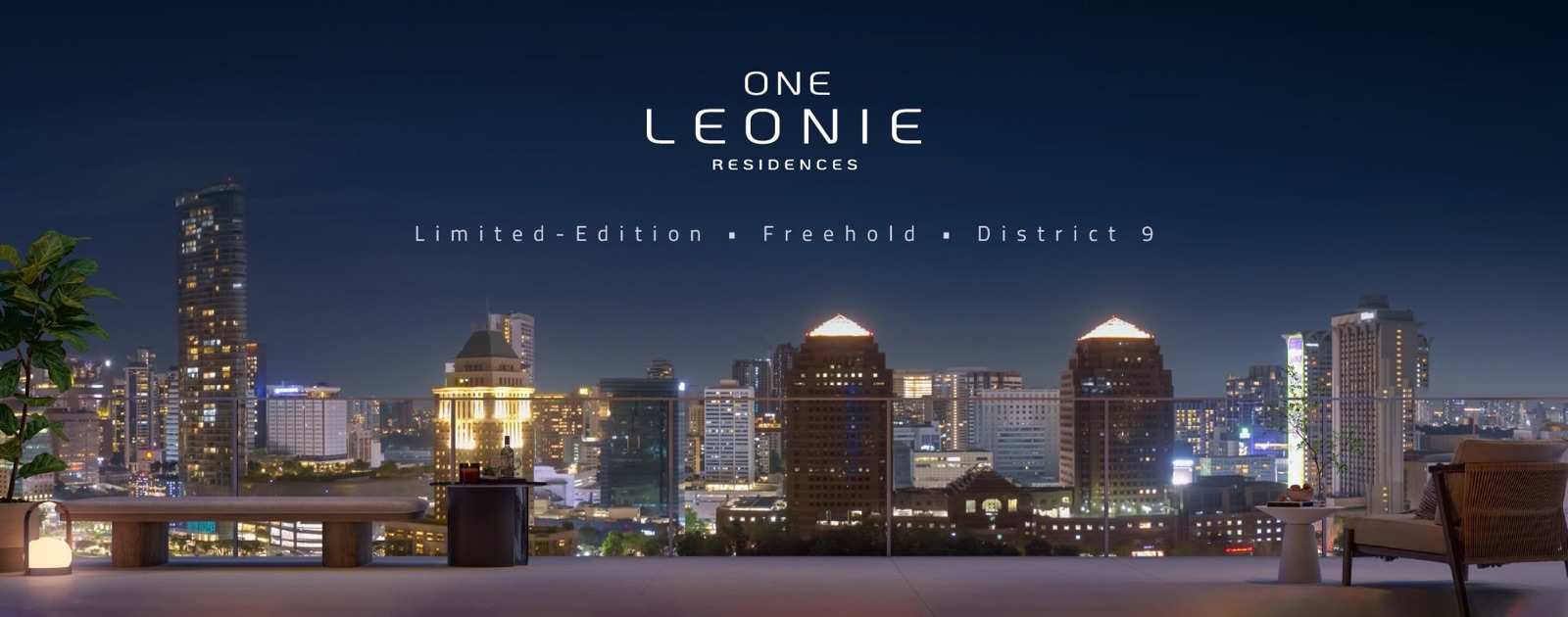 One Leonie Residences exterior rendering