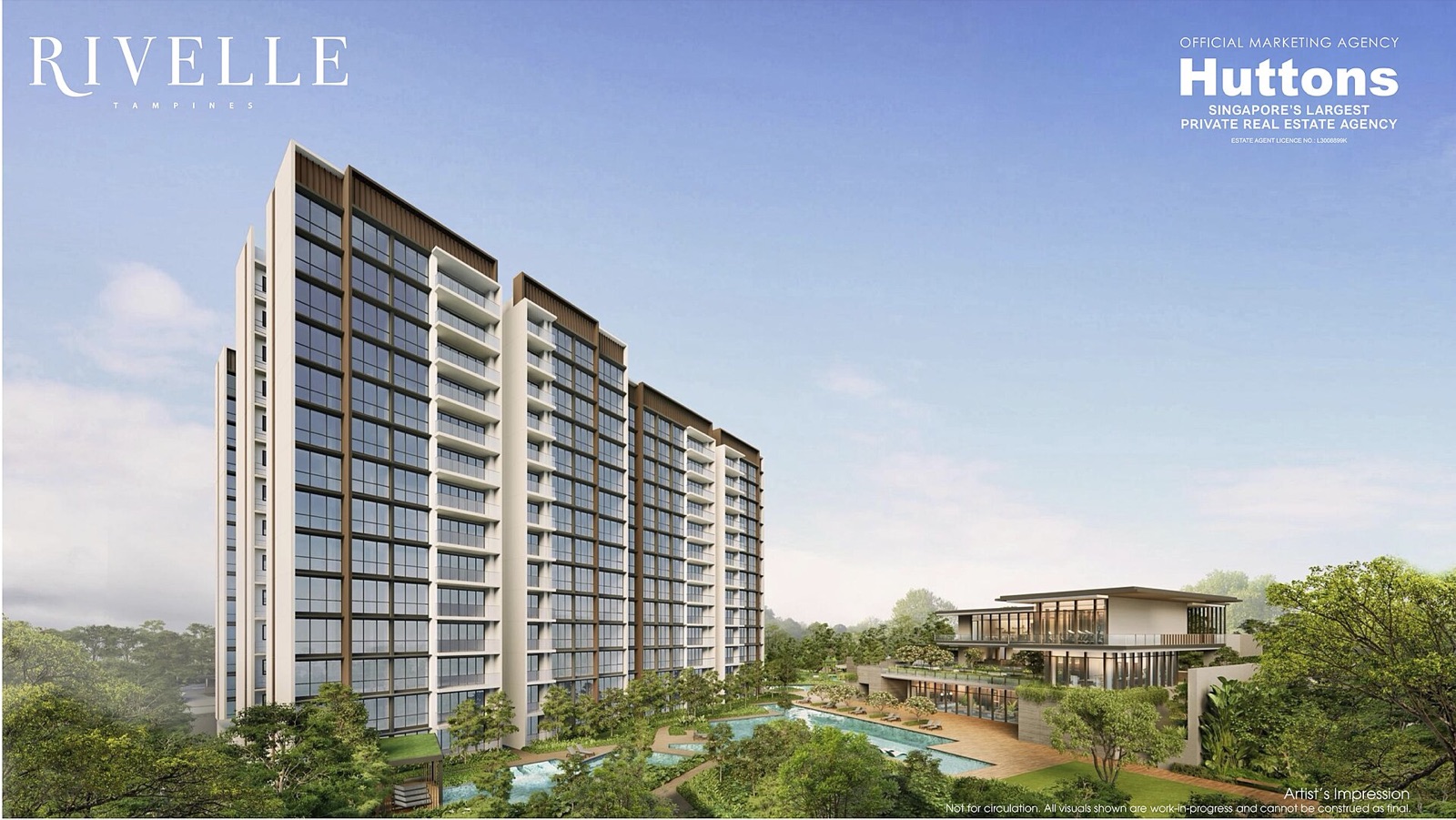 Rivelle Tampines exterior rendering
