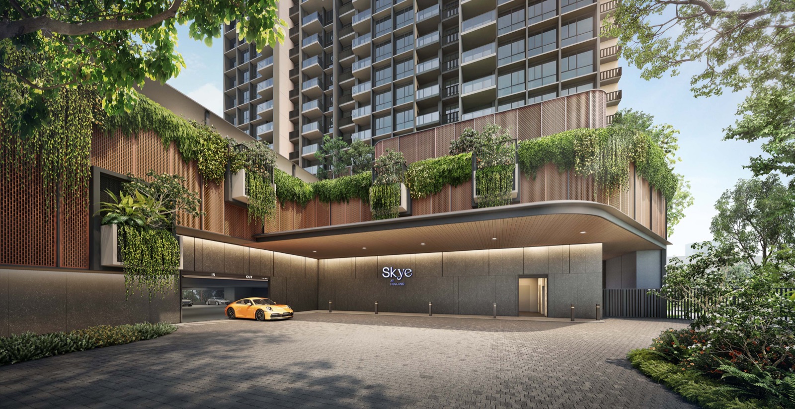 Skye at Holland exterior rendering