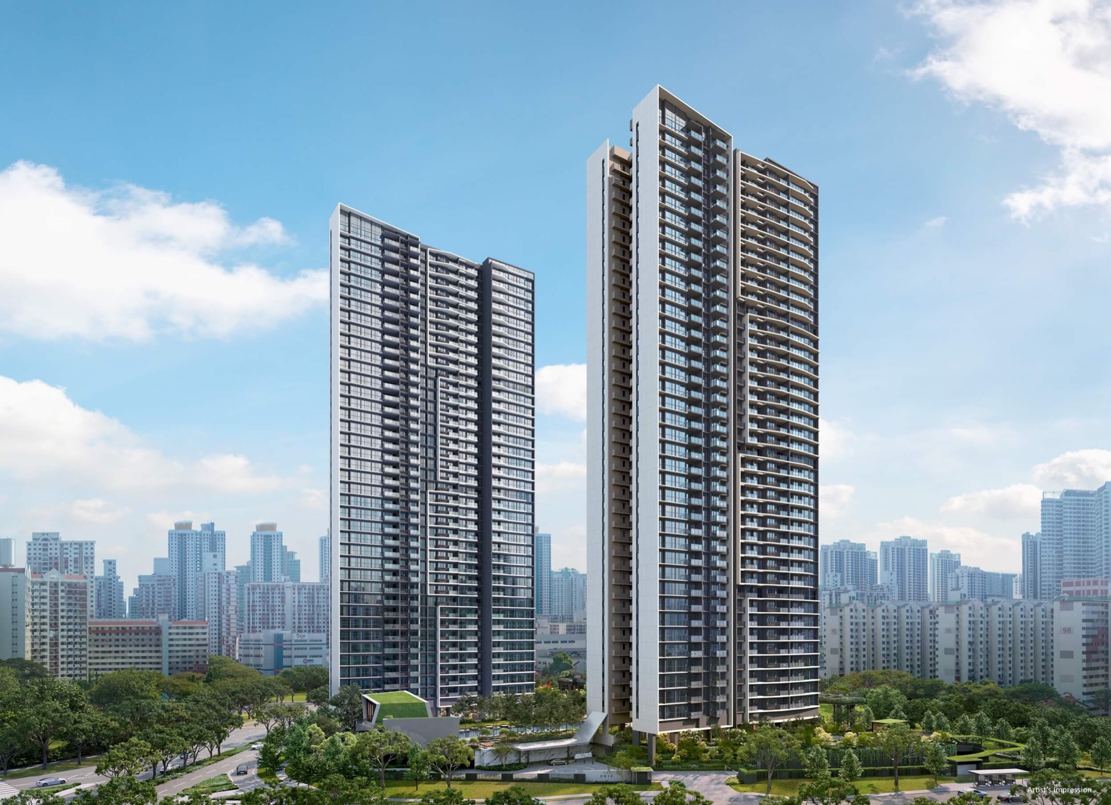 The Orie exterior rendering