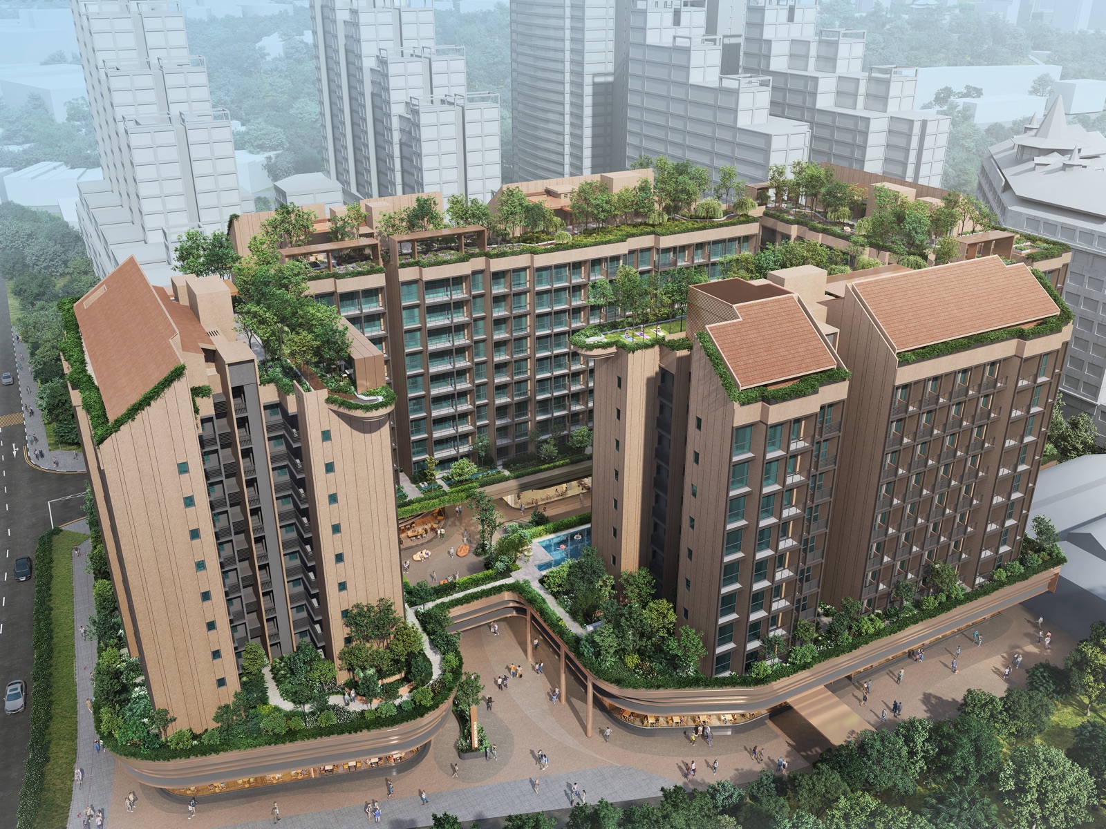 The Robertson Opus exterior rendering