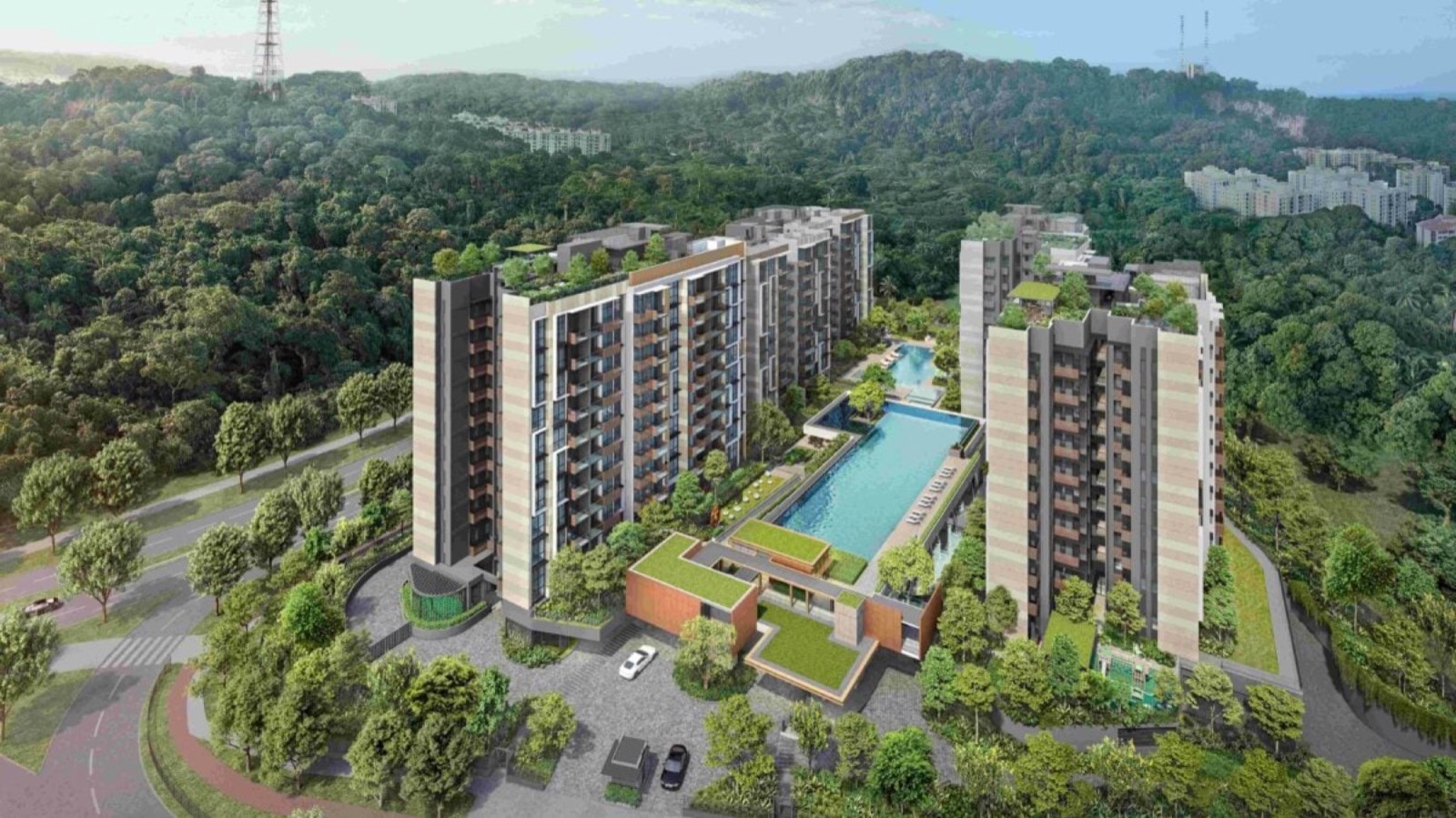 The Sen exterior rendering