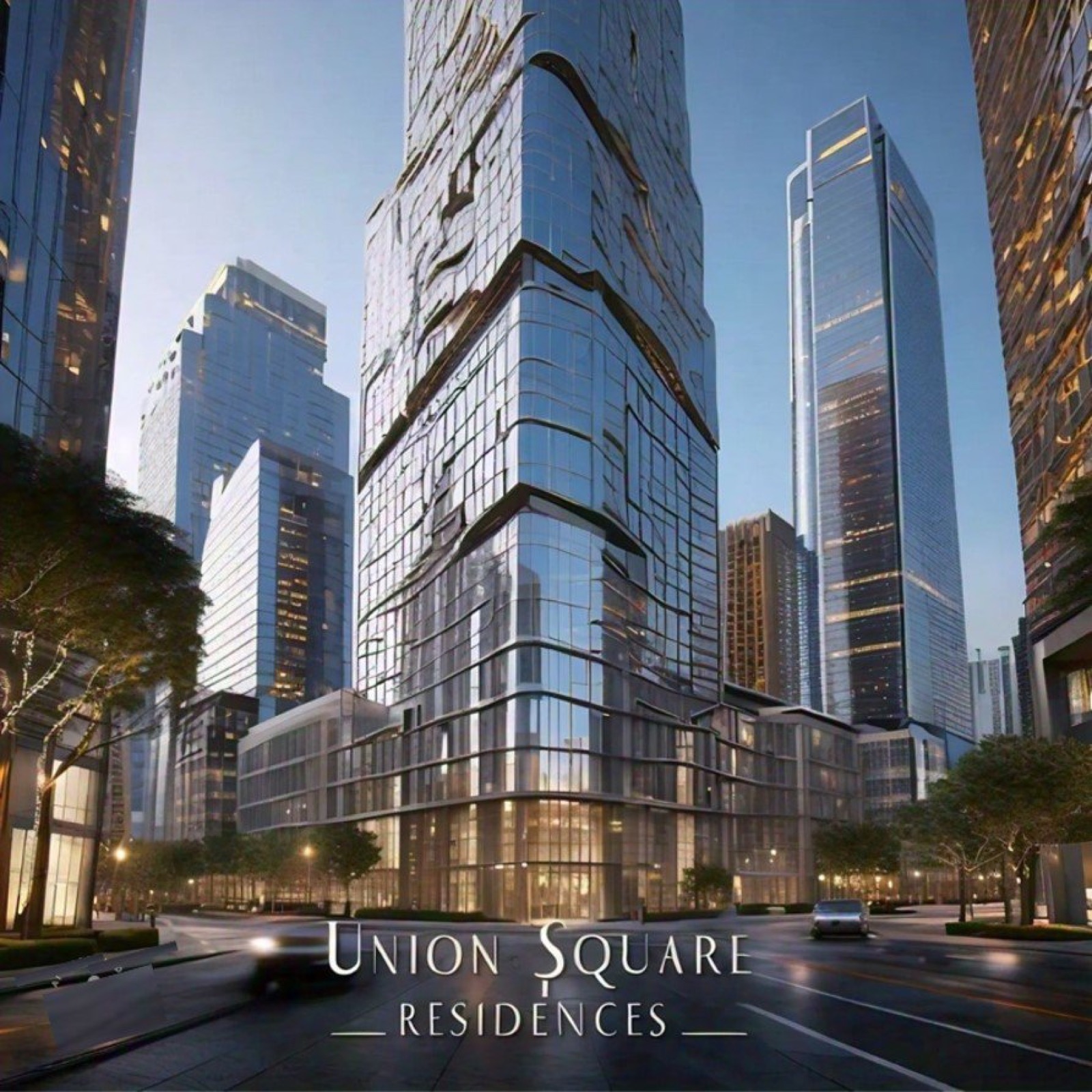 Union Square Residences exterior rendering